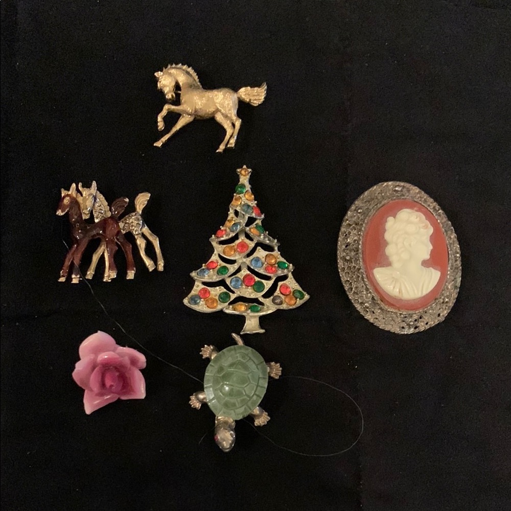 Vintage Brooch and Pin Collection
